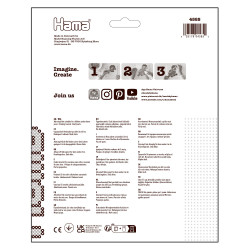 Hama® Bügelperlen Blister mit 3 Stiftplatten