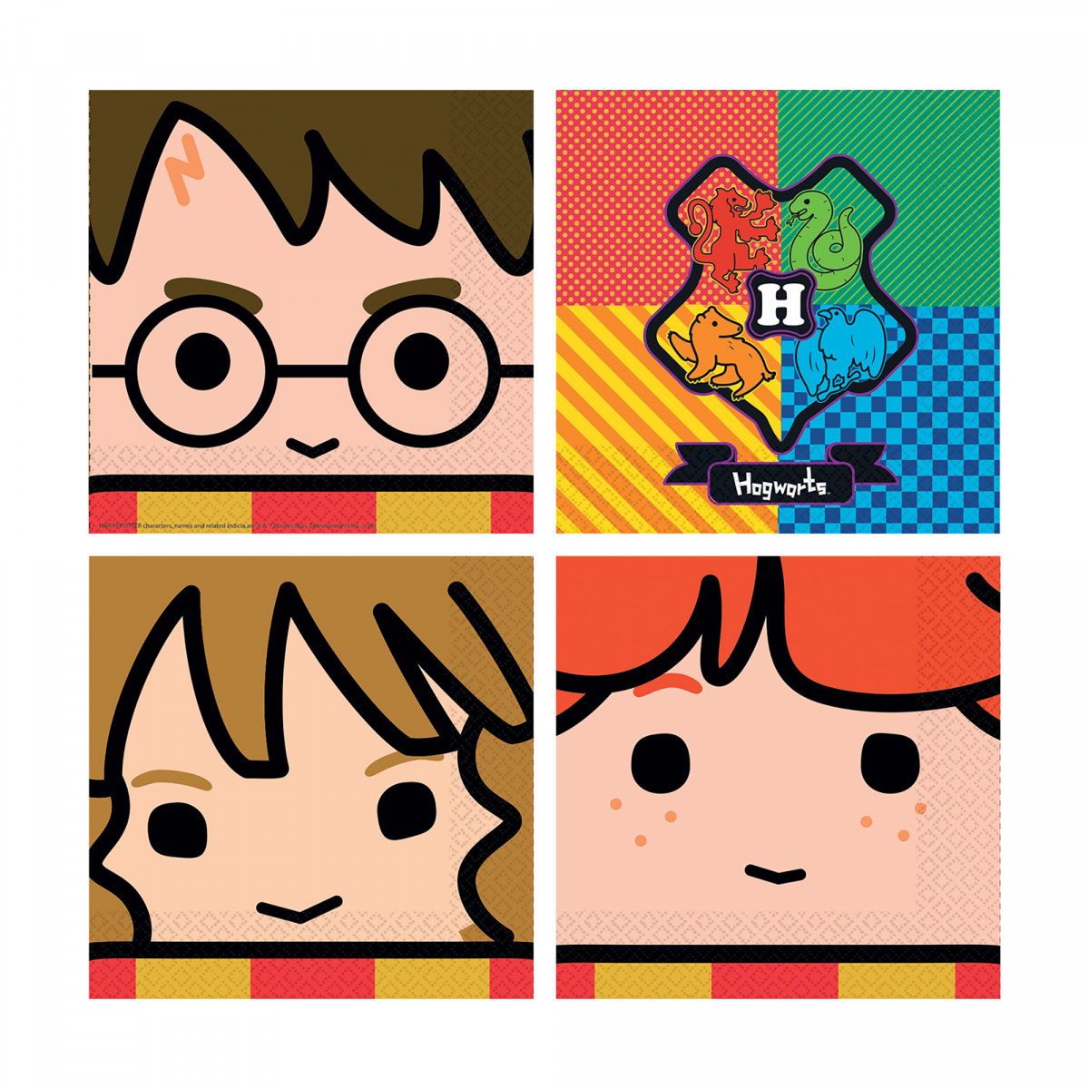 16 Servietten Harry Potter