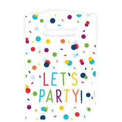 8 Partytüten Confetti Birth