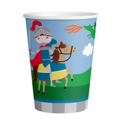 8 Becher Knight, 250ml