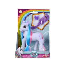 Einhorn mit bunten Haaren