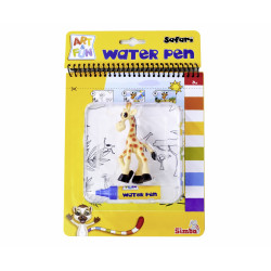 A&F Water Pen Safari Malbuch