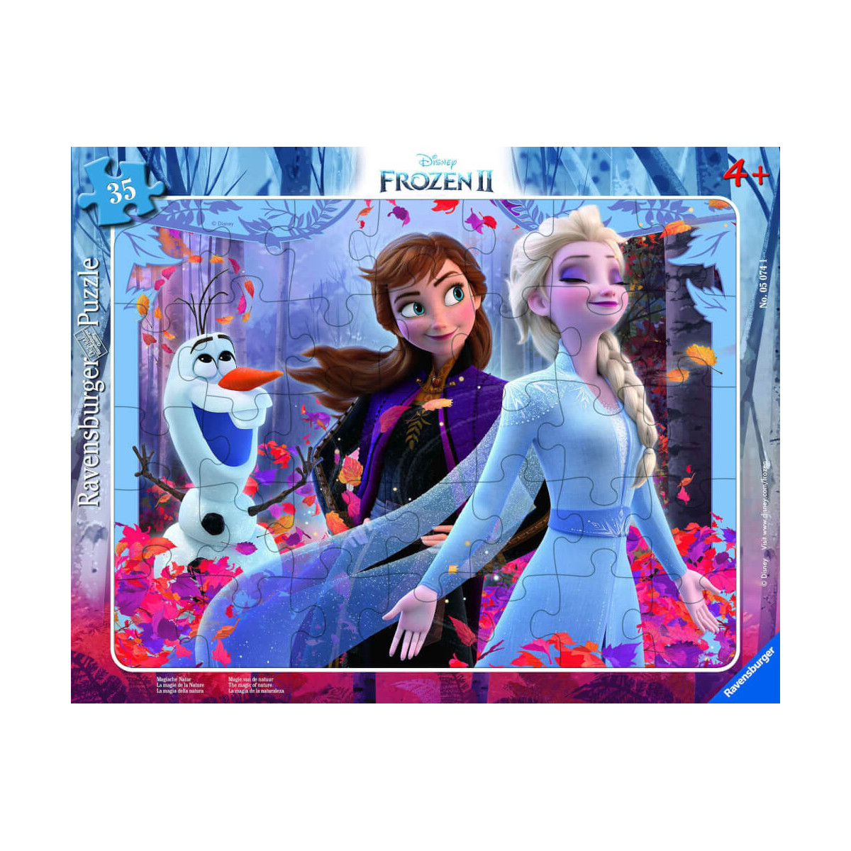 Ravenburger 5074 Puzzle Magische Natur 30 48 Teile