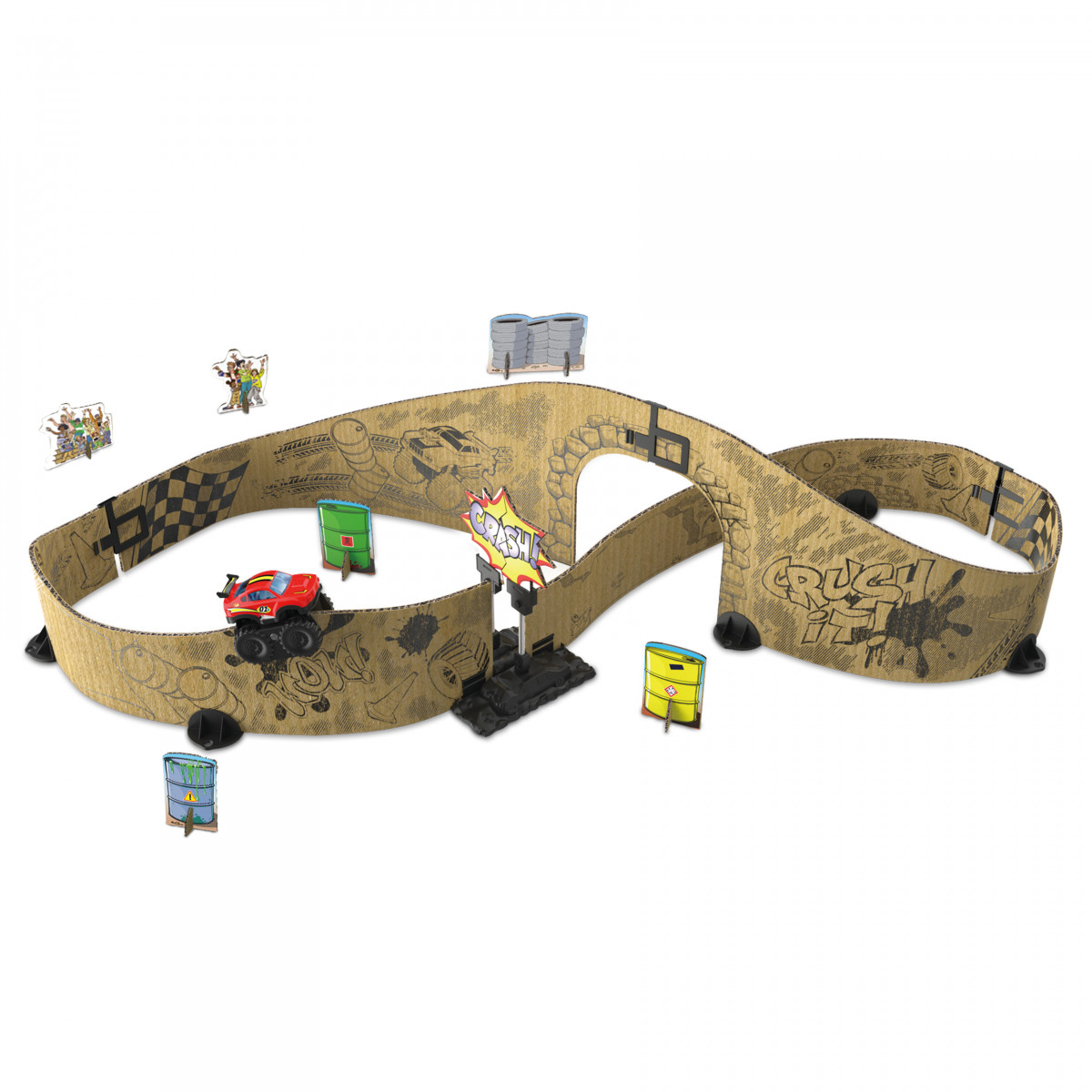 Car-Board Racers - Monster-Adventure Set
