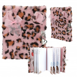 TOPModel COSY CAT Tagebuch mit Schloss Rosa