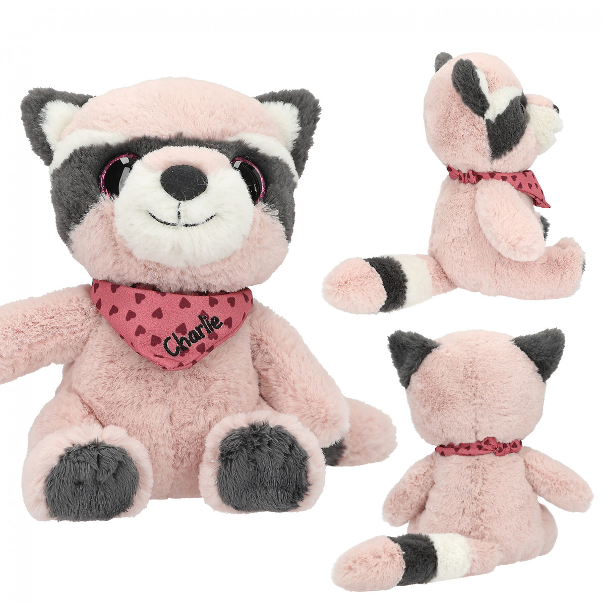 SNUKIS Plüsch Waschbär 18 cm