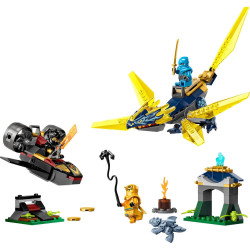 LEGO® Ninjago 71798 Duell zwischen Nya und Arins Babydrachen, seltenes Set