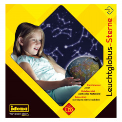 Idena Leuchtglobus Stern