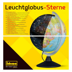 Idena Leuchtglobus Stern