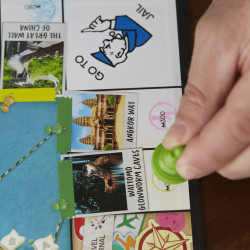 Monopoly Reise um die Welt
