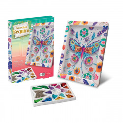 Paillettenkunst Schmetterling