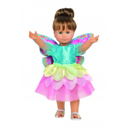 Puppen Feenkleid Schmetterling, Gr. 35 45 cm