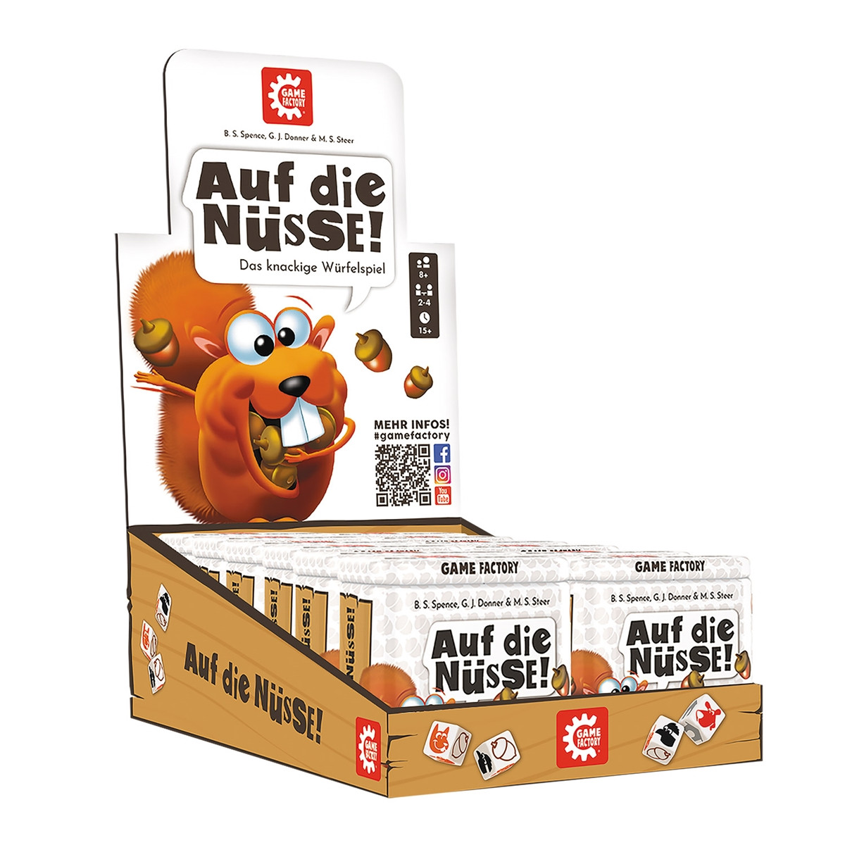 Display Auf die Nüsse (d) (MQ12)