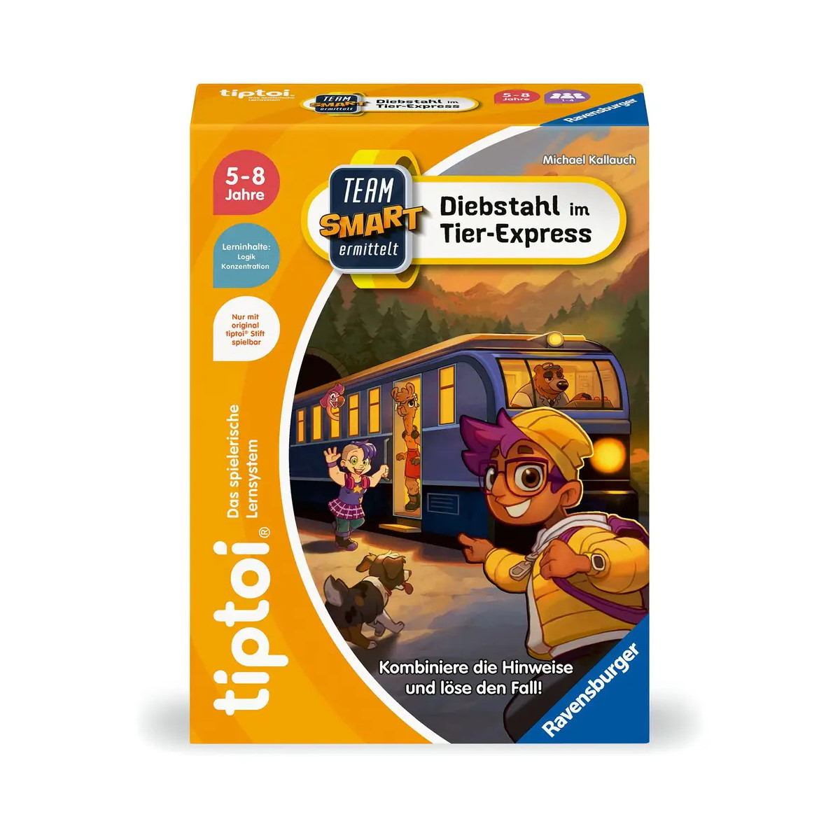 Ravensburger tiptoi Spiel 00226   Team SMART ermittelt – Diebstahl im Tier Express, fantastisches Lo