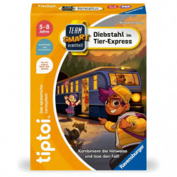 Ravensburger tiptoi Spiel 00226   Team SMART ermittelt – Diebstahl im Tier Express, fantastisches Lo