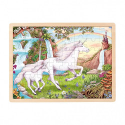 Einlegepuzzle Einhorn