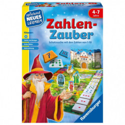 Ravensburger 24964   Zahlen Zauber   Spielen und Lernen für Kinder, Lernspiel für Kinder ab 4 7 Jahr
