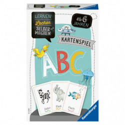 Ravensburger 80347   Lernen Lachen Selbermachen: ABC, Kinderspiel ab 5 Jahren, Lernspiel für 1 4 Spi