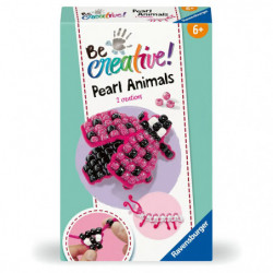 Ravensburger BeCreative 25539 Perlentier Marienkäfer, DIY für Kinder ab 4 Jahren