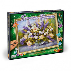 Malen nach Zahlen   Sommerblumen