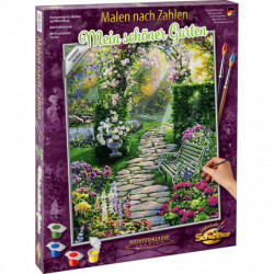 Malen nach Zahlen   Mein schöner Garten