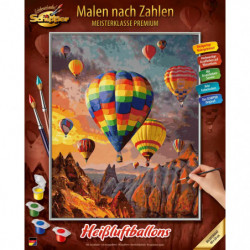 Malen nach Zahlen   Heißluftballons