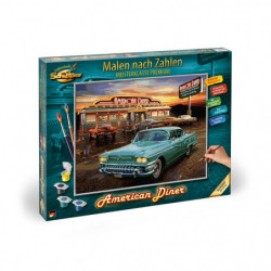 Malen nach Zahlen   American Diner