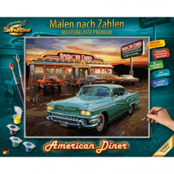 Malen nach Zahlen   American Diner
