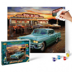 Malen nach Zahlen   American Diner