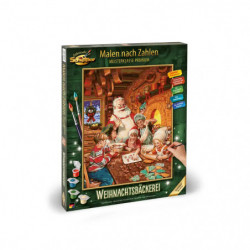Malen nach Zahlen   Weihnachtsbäckerei