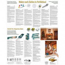 Malen nach Zahlen   Weihnachtsbäckerei