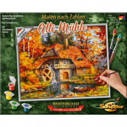 Malen nach Zahlen   Alte Mühle