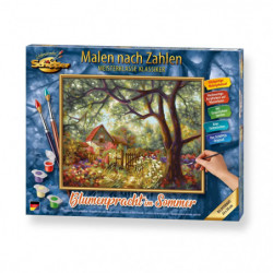 Malen nach Zahlen   Blumenpracht im Sommer
