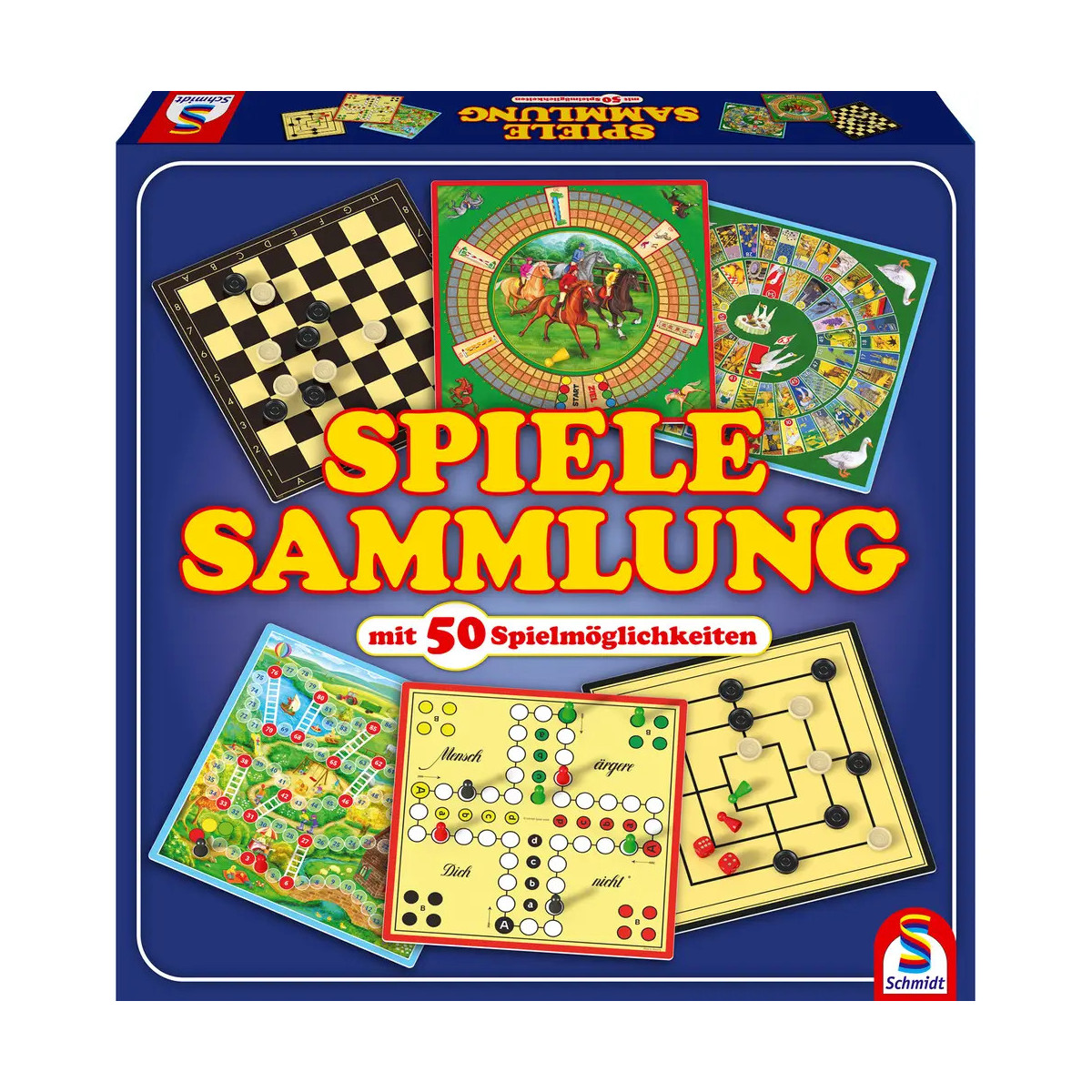 Schmidt Spiele Spiele Sammlung mit 50 Spielen