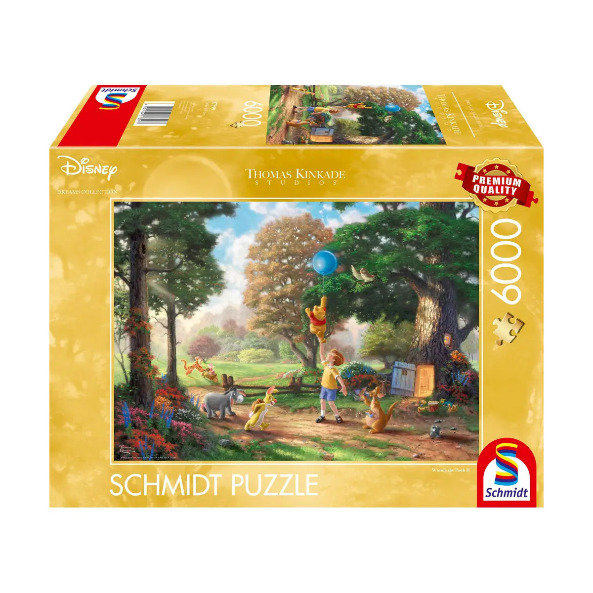 Puzzle Thomas Kinkade Disney, Winnie Puuh II 6000Teile