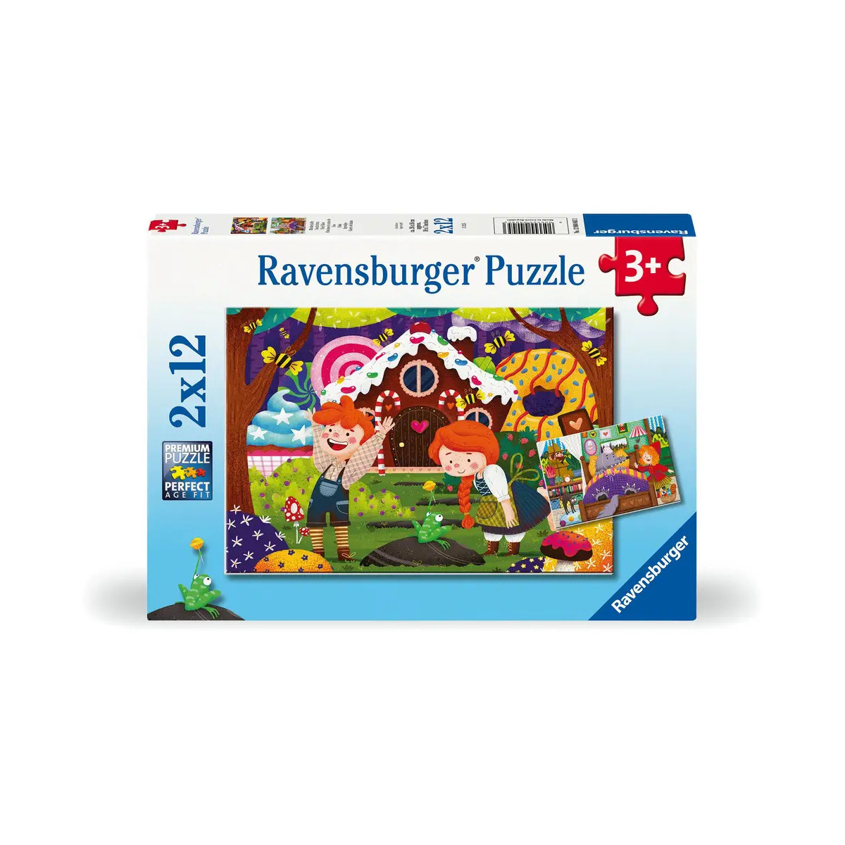 Ravensburger Kinderpuzzle   12004045 Märchenhafte Geschichten   Puzzle für Kinder ab 3 Jahren, mit 2