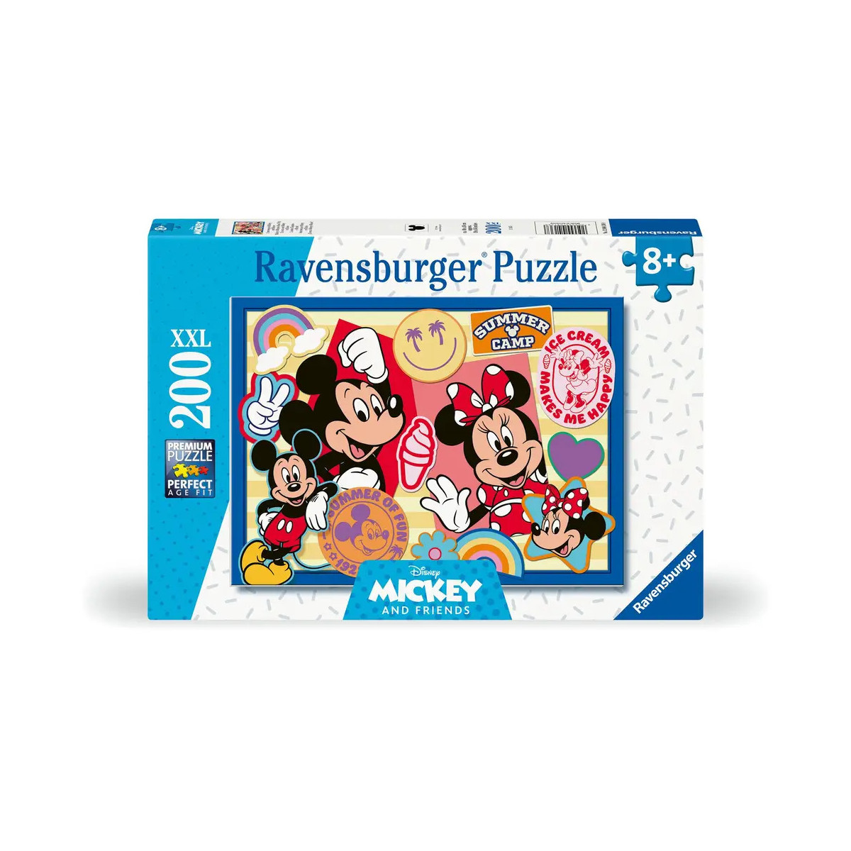 Ravensburger Kinderpuzzle   12004136 Unterwegs mit Mickey und Minnie   Puzzle für Kinder ab 8 Jahren