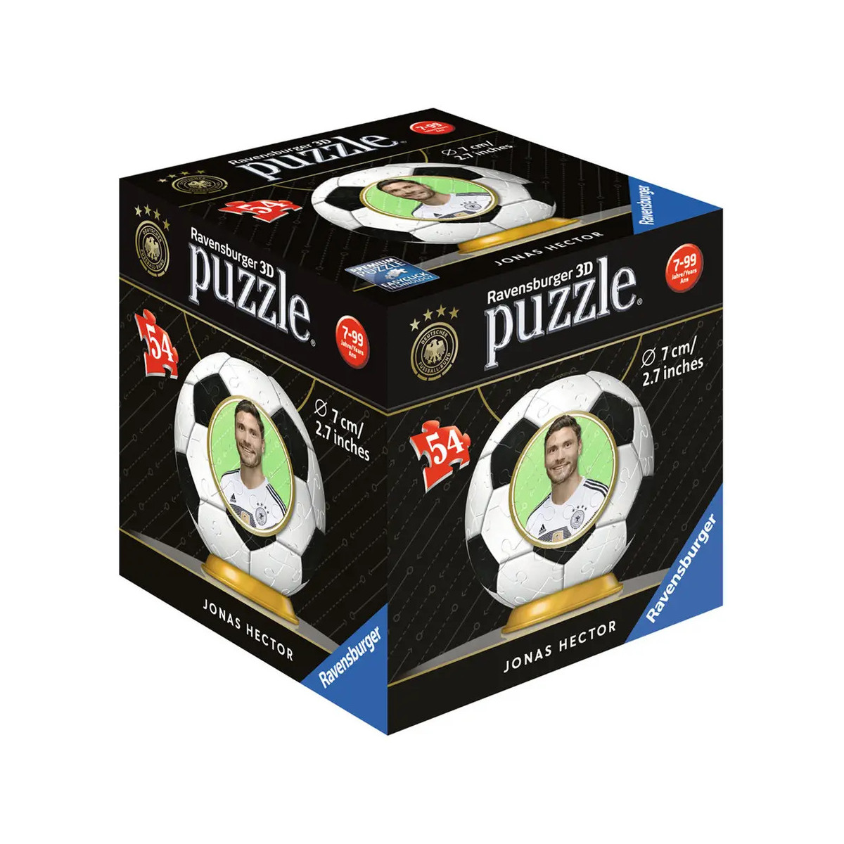 Ravensburger 11929 Puzzleball Jonas Hector DFB Spieler 54 Teile