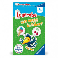 Ravensburger 23497   Leserabe   Was magst du lieber?   Kartenspiel zum Lesen lernen mit Spaß   2. Kl