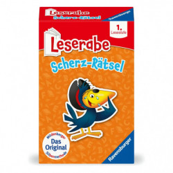 Ravensburger 23498   Leserabe   Scherz Rätsel   Kartenspiel zum Lesen lernen mit Spaß   1. Klasse, f