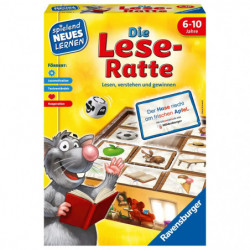 Ravensburger 24956   Die Lese Ratte   Spielen und Lernen für Kinder, Lernspiel für Kinder ab 6 10 Ja