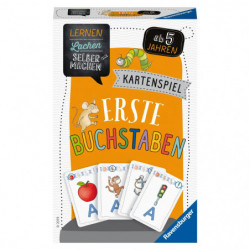 Ravensburger 80659   Lernen Lachen Selbermachen: Erste Buchstaben, Kinderspiel ab 5 Jahren, Lernspie