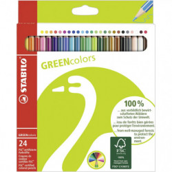 Buntstift STABILO GREENcolors Etui
