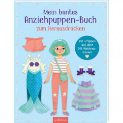 Mein buntes Anziehpuppen Buch zum Herausdrücken