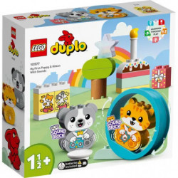 LEGO® DUPLO 10977 Mein erstes Hündchen & Kätzchen – mit Ton