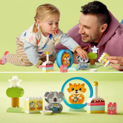 LEGO® DUPLO 10977 Mein erstes Hündchen & Kätzchen – mit Ton