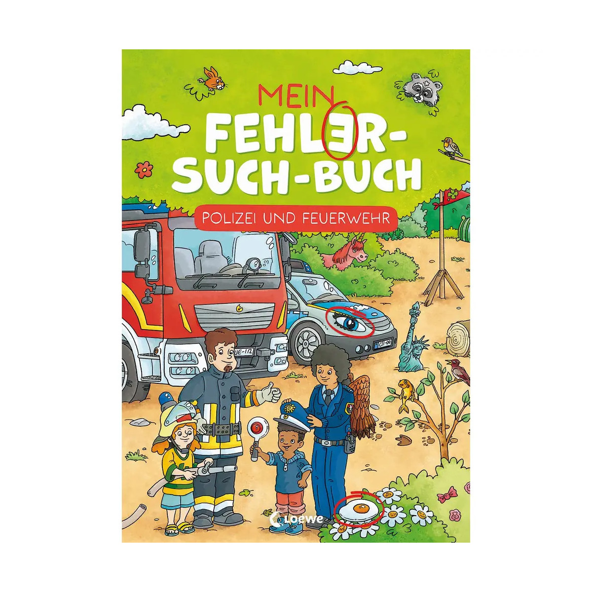 Mein Fehler Such Buch   Polizei und Feuerwehr