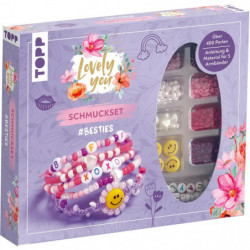 Lovely You Schmuckset  Besties. Anleitung und Material für 5 Armbänder. Über 400 Perlen