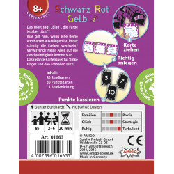 AMIGO 01663 Schwarz Rot Gelb   Refresh