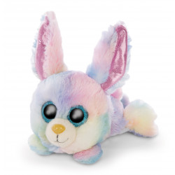 GLUBSCHIS Kuscheltier Hase Rainbow 15cm liegend